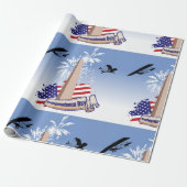 インディペンデンスデイラッピング紙 ラッピングペーパー (アンロールド)