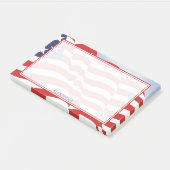 インディペンデンスデーアメリカ国旗イラストレーション ポストイット (アングル)