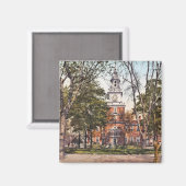 インディペンデンスホールフィラデルフィアPA 1900ヴィンテージ マグネット (正面/裏面)