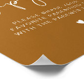 インディボヘミアン土調チップジャーとアドバイス標識 ポスター (角)