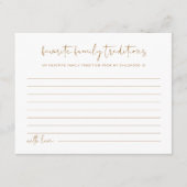 インディボホファミリートラディショナルベビーゲームカード エンクロージャーカード (正面)