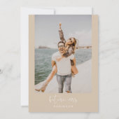 インディボホーシェーYesモダンブライダルシャワー 招待状 (裏面)