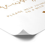 インディボホAベビーはビール醸造の看板ポスター ポスター (角)