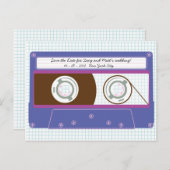 インディミキステープ(Indigo/Purple)日付の保存 案内ポストカード (正面/裏面)