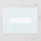 インディミクテープ(オレンジ/空)日付を保存 案内ポストカード (裏面)