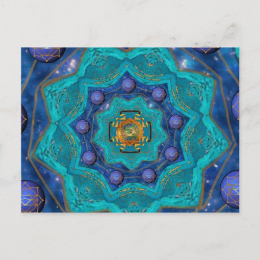 インディラ星はがき ポストカード (正面)