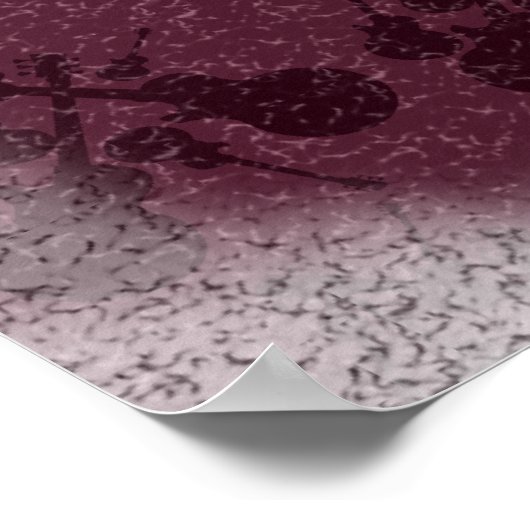 インディーロック中毒者のためのエピックで楽しい音楽スローガン ポスター (角)