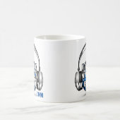 インディ媒体の週間ロゴのマグ コーヒーマグカップ (中央)