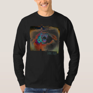 インディ日本のAeの上での気化波監視アイゲーム Tシャツ