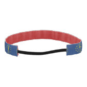 インデスリップまたは滑ることィアナ州旗を持つノンヘッドバンド アスレチックヘッドバンド (裏面)