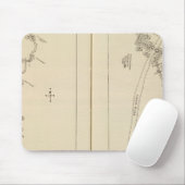 インデックスマップコロンビア郡レンセラー郡NY マウスパッド (マウス)