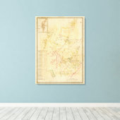 インデックスマップ2 キャンバスプリント (インサイチュ (ウッドフロア))