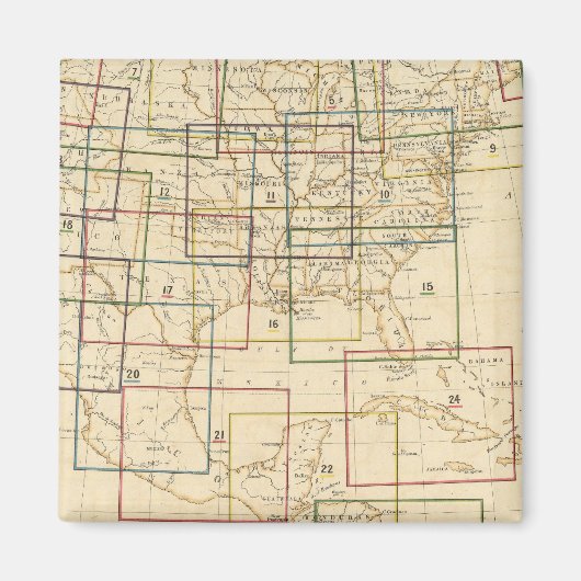 インデックスマップAtlasで使用するシンボルや象徴の説明 マグネット (正面)