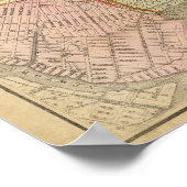 インデックス・ブルックリンの地図 ポスター (角)