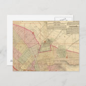 インデックス・ブルックリンの地図 ポストカード (正面/裏面)