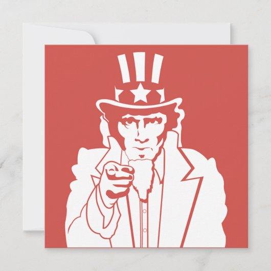 インデペンデンス·デイ·パーティの招待状 招待状 (正面)