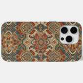 イントリケートなボヘミアンマンダラ柄のスマホケース Case-Mate iPhoneケース (裏面 (横))