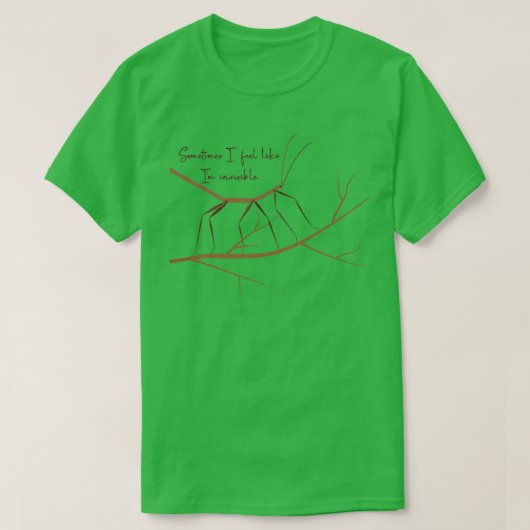 イントロスティックのバグ Tシャツ (デザイン正面)