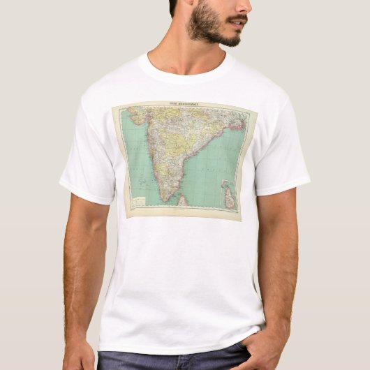 インドおよびスリランカ2 Tシャツ (正面)