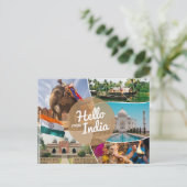 インドからこんにちは ポストカード (スタンド正面)