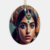 インドから飾来た金ゴールド セラミックオーナメント (右)