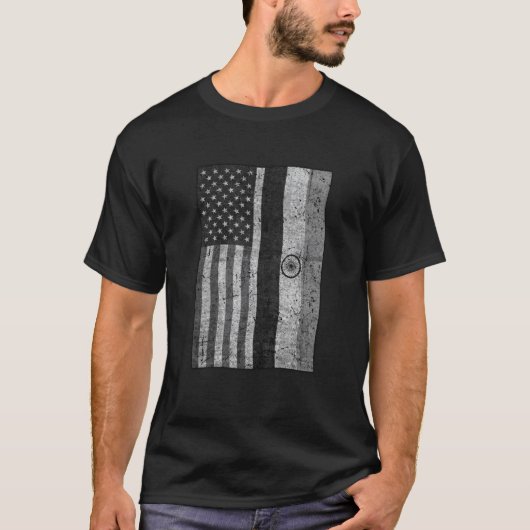 インドとアメリカの国旗,インド系アメリカ人 Tシャツ (正面)