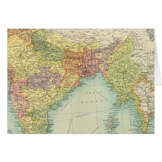 インドとインドの政治情勢の拡大 (正面横)