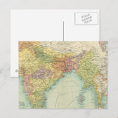 インドとインドの政治情勢の拡大 ポストカード (正面/裏面)