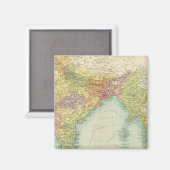 インドとインドの政治情勢の拡大 マグネット (正面/裏面)