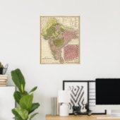 インドとスリランカ ポスター (ホームオフィス)