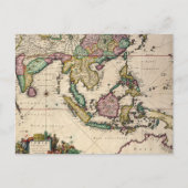 インドとセイロンからオーストラリア ポストカード (正面)