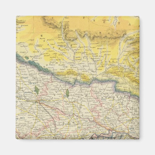 インドとネパール マグネット (正面)