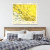 インドとパキスタン キャンバスプリント (インサイチュ (寝室))