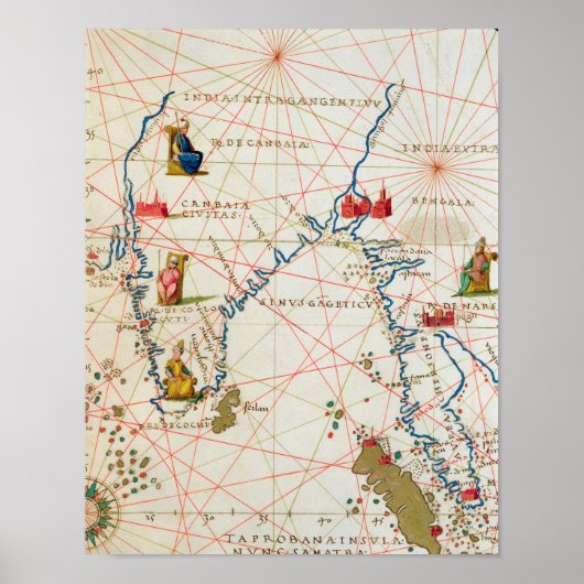 インドとマレーシア ポスター (正面)