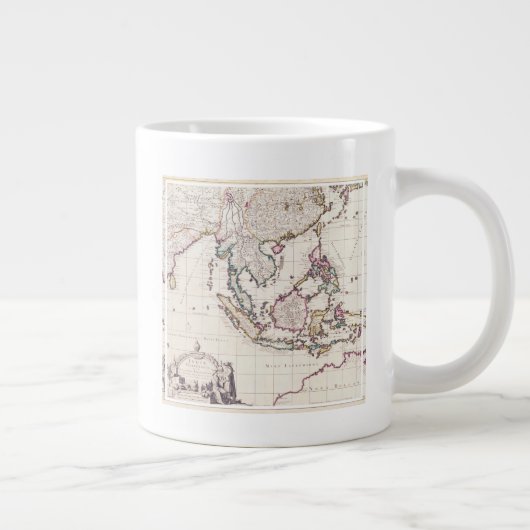 インドと東インディ ジャンボコーヒーマグカップ (右)