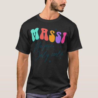 インドのおばさん おばさん パンジャブ デシ マッシ マ ジャシ オンリー Tシャツ