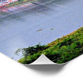 インドのアグラ州タージ・マハル ポスター (コーナー)