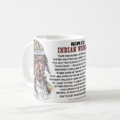 インドのウィスキーのためのレシピ コーヒーマグカップ (正面左)