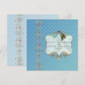 インドのウェディングII - 招待状 (正面/裏面)