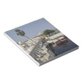 インドのウダイプールにあるJag Mindar Palace, Lake Pichola。 ノートパッド (アングル)