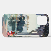 インドのウダイプール城、吉田博 Case-Mate iPhoneケース (裏面 (横))