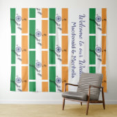 インドのオーダーメイド国旗 タペストリー (インサイチュ(横))