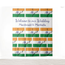 インドのオーダーメイド国旗