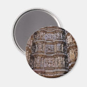 インドのカジュラホ寺院 マグネット (正面/裏面)