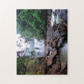 インドのカリ川のサトディの滝 ジグソーパズル (縦)