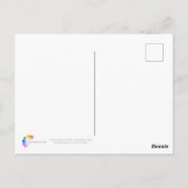 インドのカルナタカ州ベルールにある石寺 ポストカード (裏面)