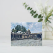 インドのカルナタカ州ベルールにある石寺 ポストカード (スタンド正面)