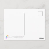 インドのカルナタカ州ベルールにある石寺 ポストカード (裏面)