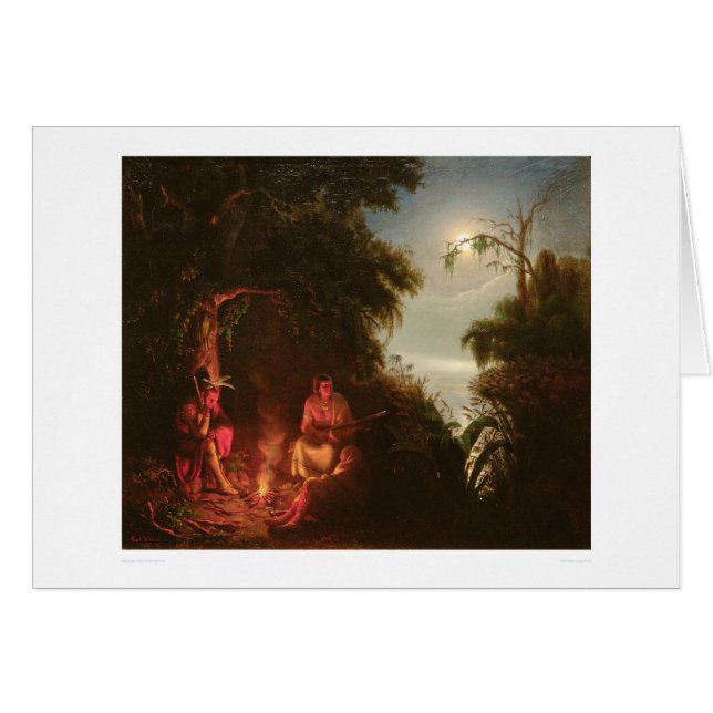 インドのキャンプファイヤー(2166A) (正面横)