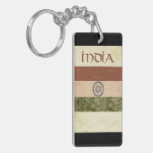 インドのキーチェーンのお土産 キーホルダー (正面左)